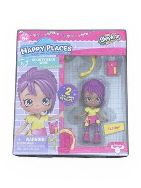 Shopkins Happy Places Skatlyn Lil’ Shoppie Pack - Sporty Bear Gym